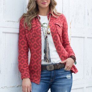 Ryan Michael Aztec Print shirt XXL N7192503